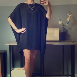 Black cocktail dress